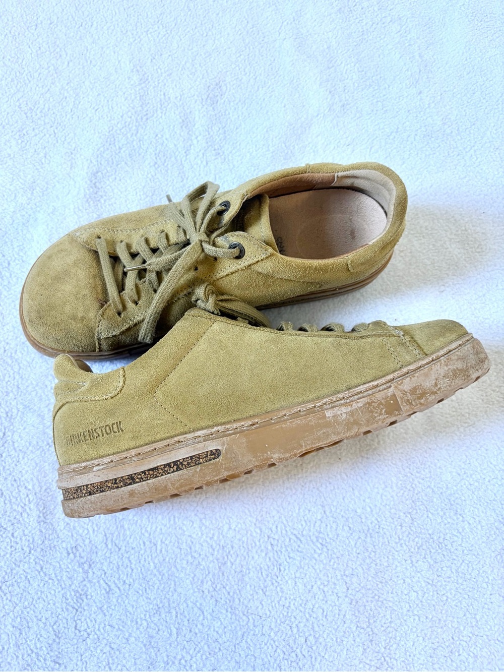 Birkenstock Bend Low Suede Khaki Shoes